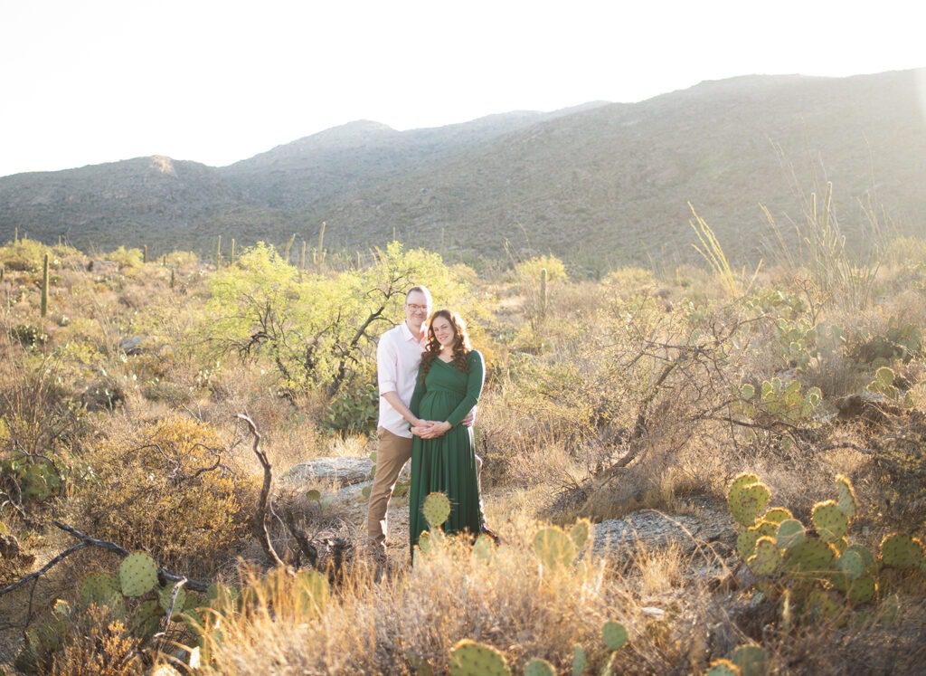 Tucson-desert-Morning-Maternity-Photos