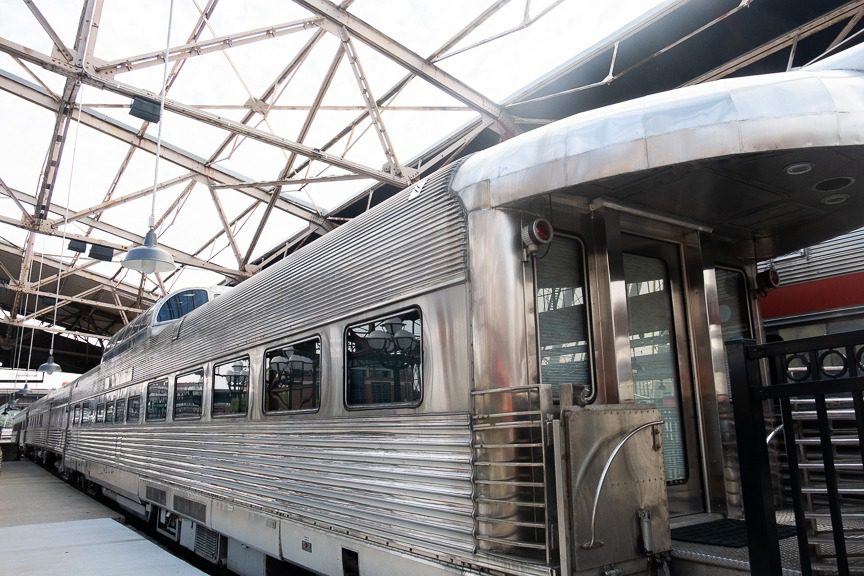 trains inside union station in st louis missouri