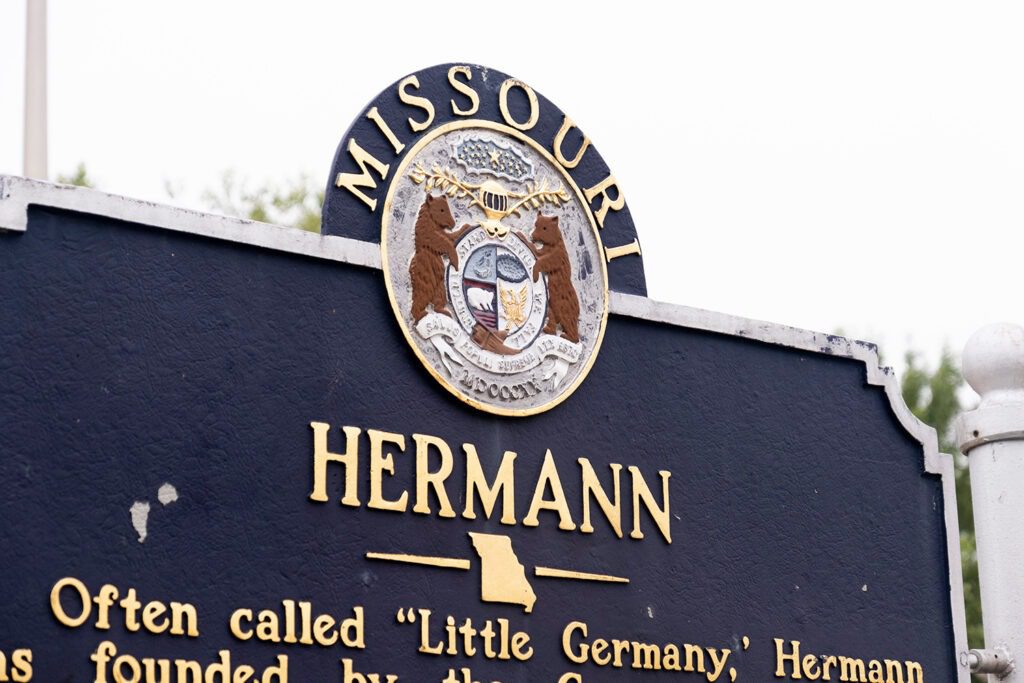 hermann missouri sign