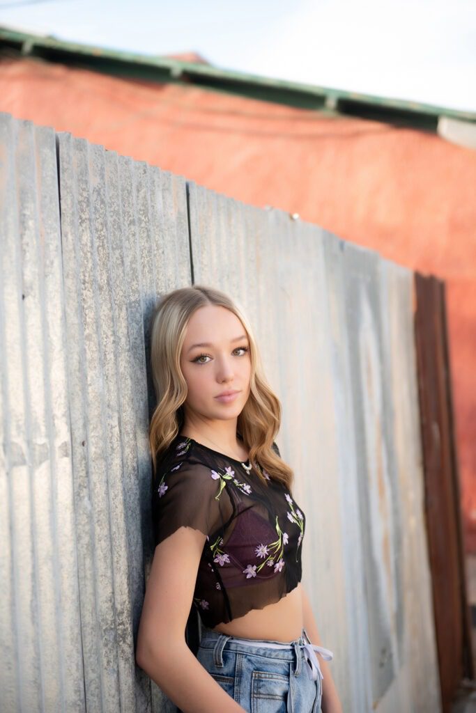 Tucson urban senior pictures