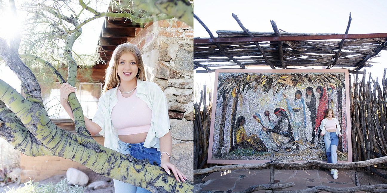 Tucson Senior Pictures at DeGrazia