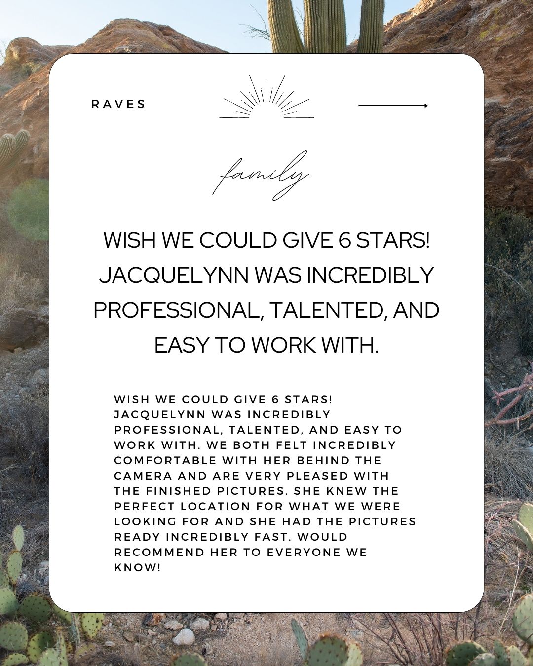 Why book Tucson Family Photos with me 