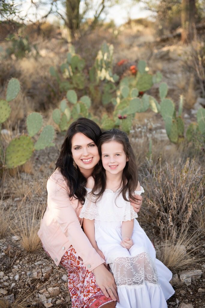 Tucson mother daughter photos