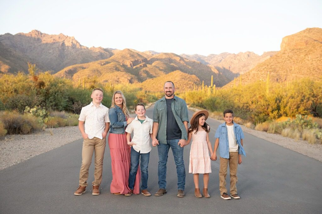 Tucson Saguaro Family Sessions