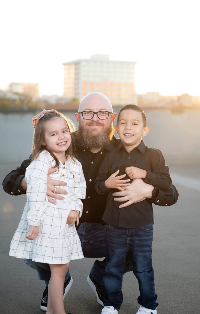 Tucson Urban Sunrise Family Session