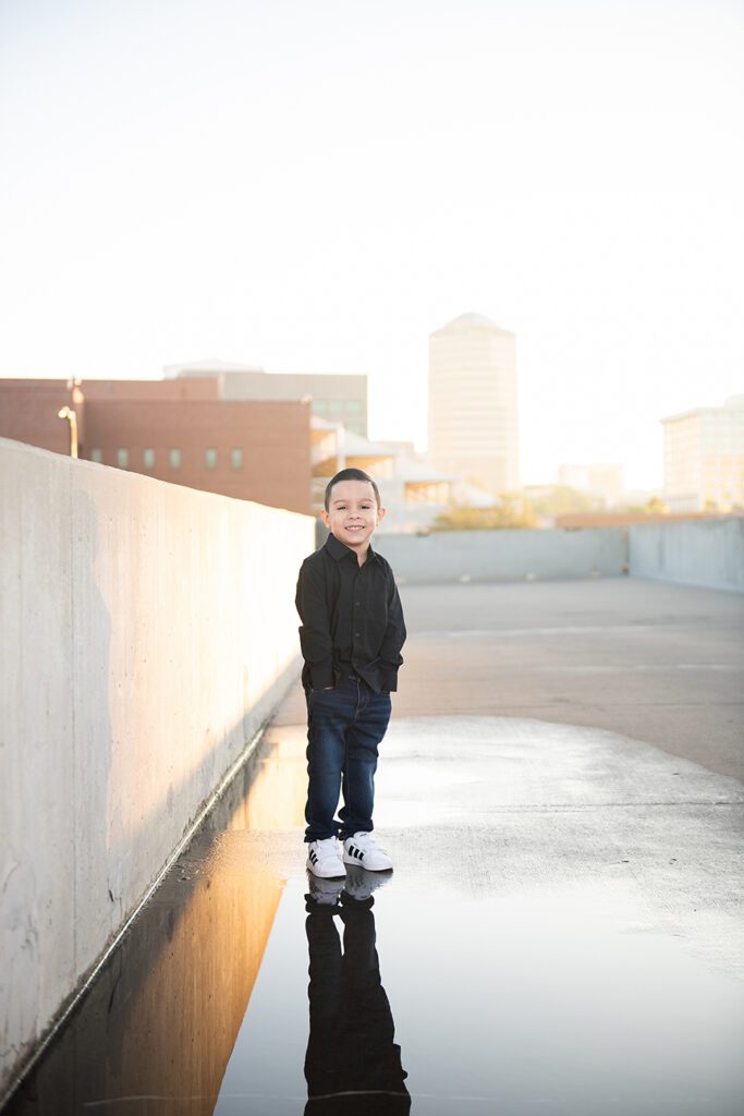 Tucson Urban Sunrise Family Session