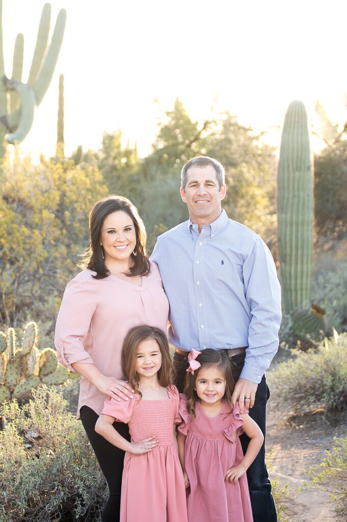 Tucson Family Photos at Sunrise