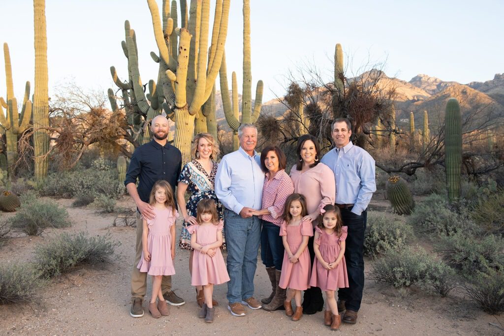 Tucson Family Photos at Sunrise