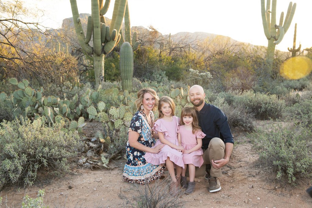 Tucson Family Photos at Sunrise