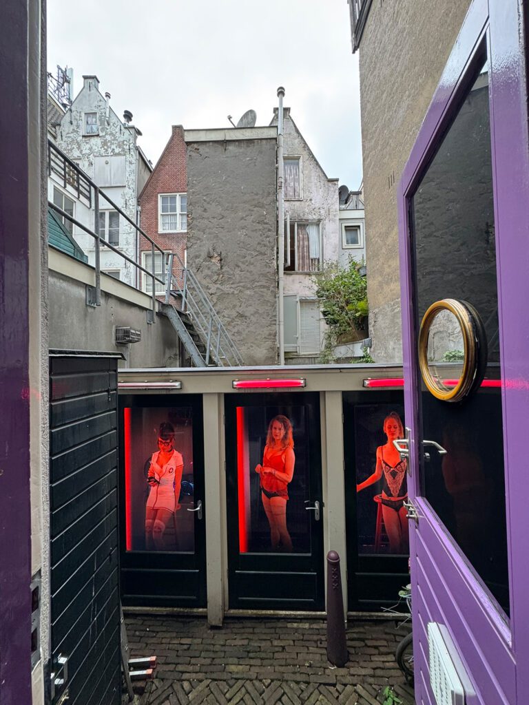 Museum of Prostitution. Located in the oldest part of Amsterdam (the Red Light District),