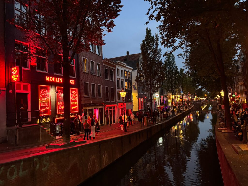 Museum of Prostitution. Located in the oldest part of Amsterdam (the Red Light District),