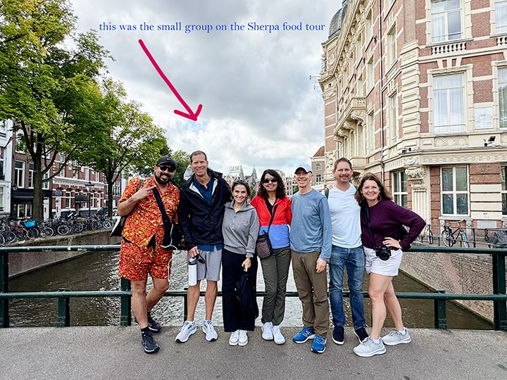 Sherpa food tours Amsterdam