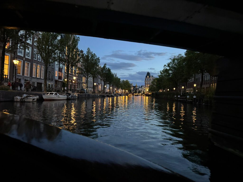 Luxury Canal boat ride with Voyage Amsterdam 