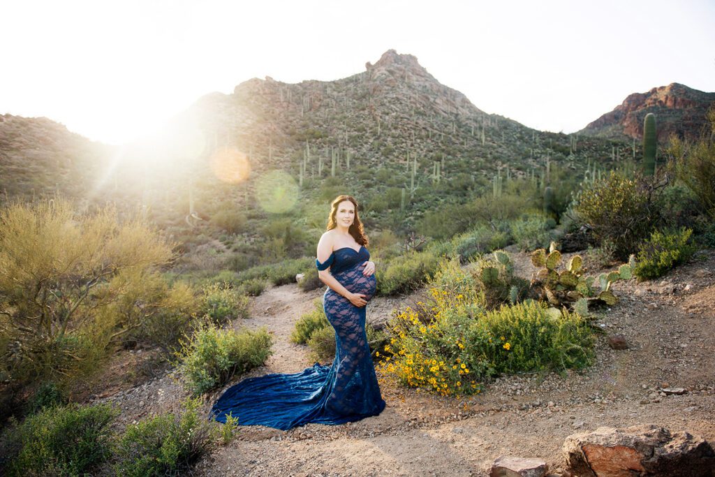 desert maternity photos Arizona