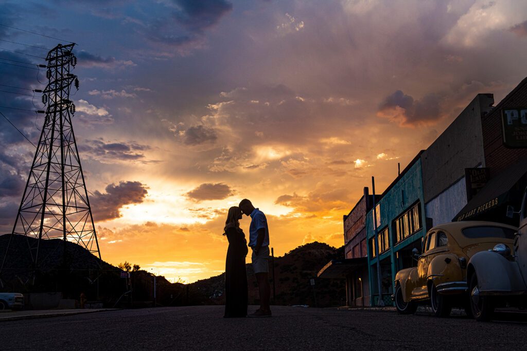 golden hour maternity Tucson