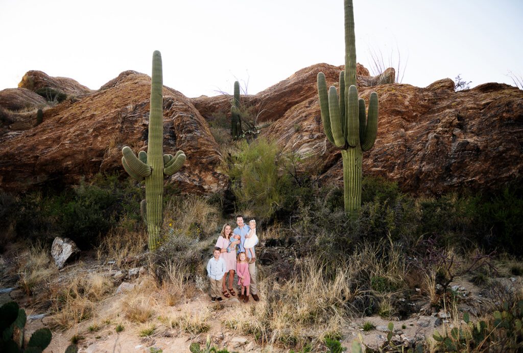 Best Time to Schedule Family Photos in Tucson